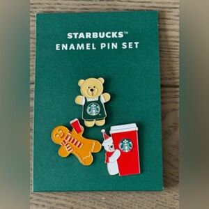 Starbucks Enamel pin set